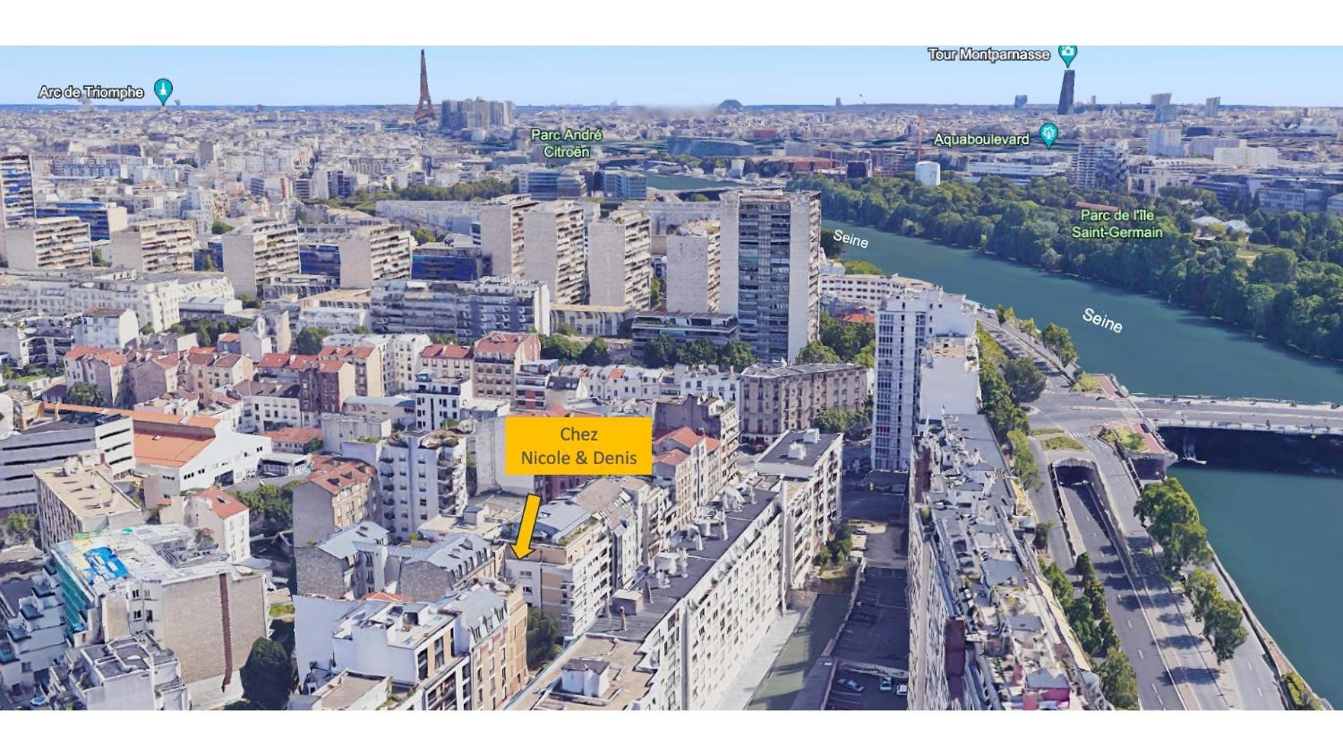 Appartement Chez Nicole & Denis à Boulogne-Billancourt Extérieur photo
